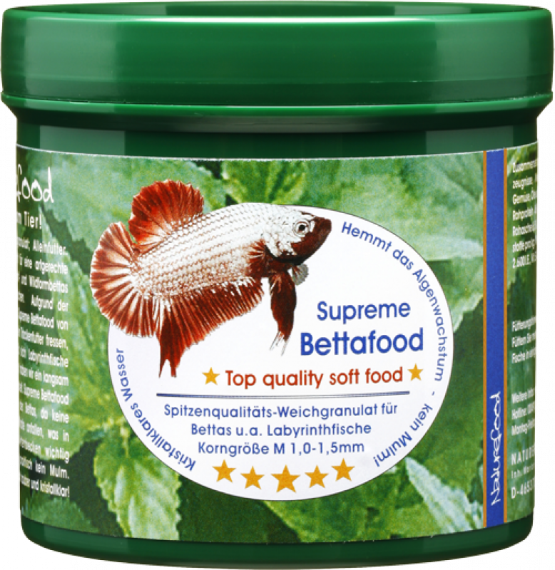 Naturefood Supreme Bettafood - weiches Granulat